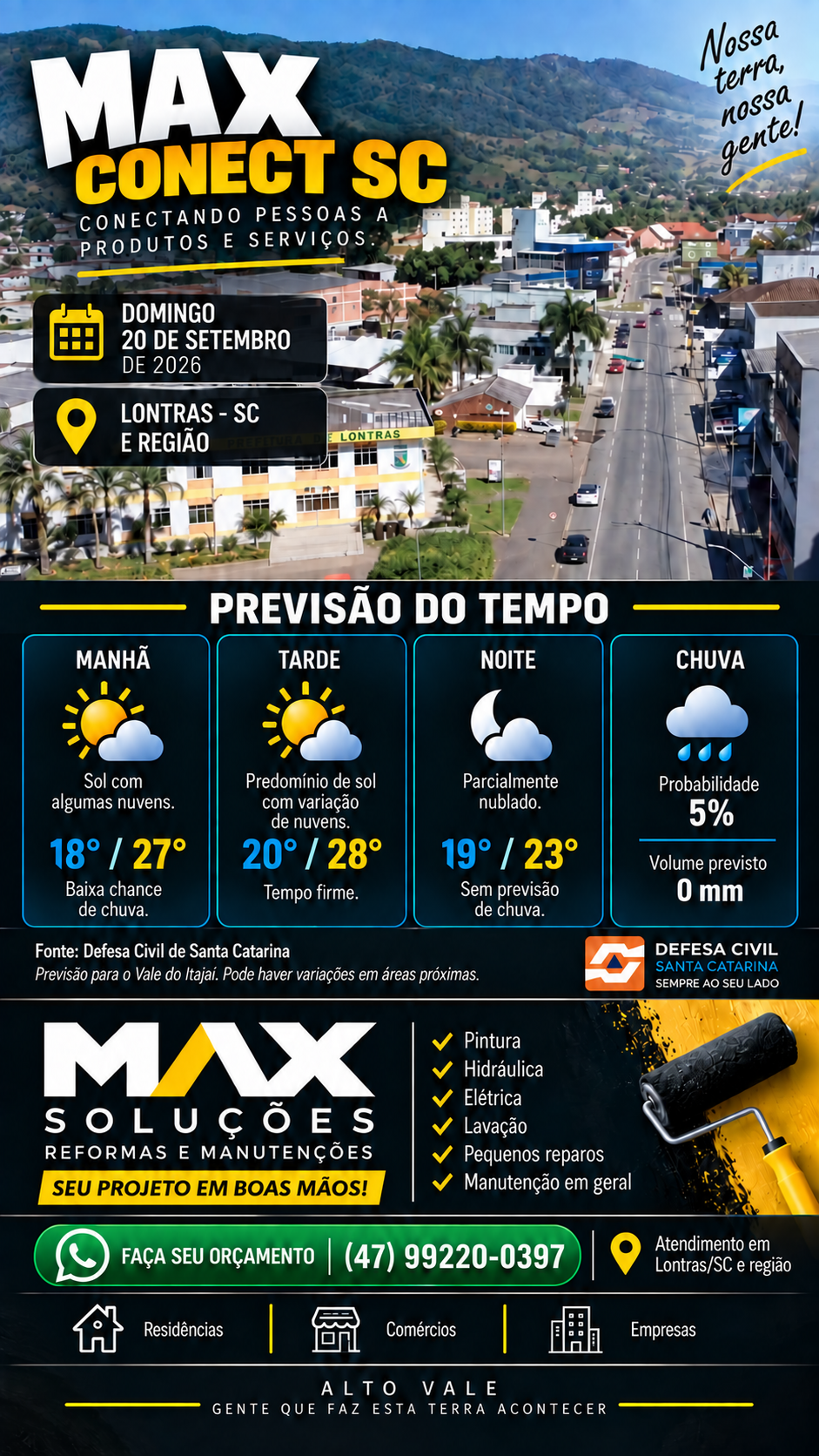 Max Conect SC — conectando pessoas a produtos e serviços
